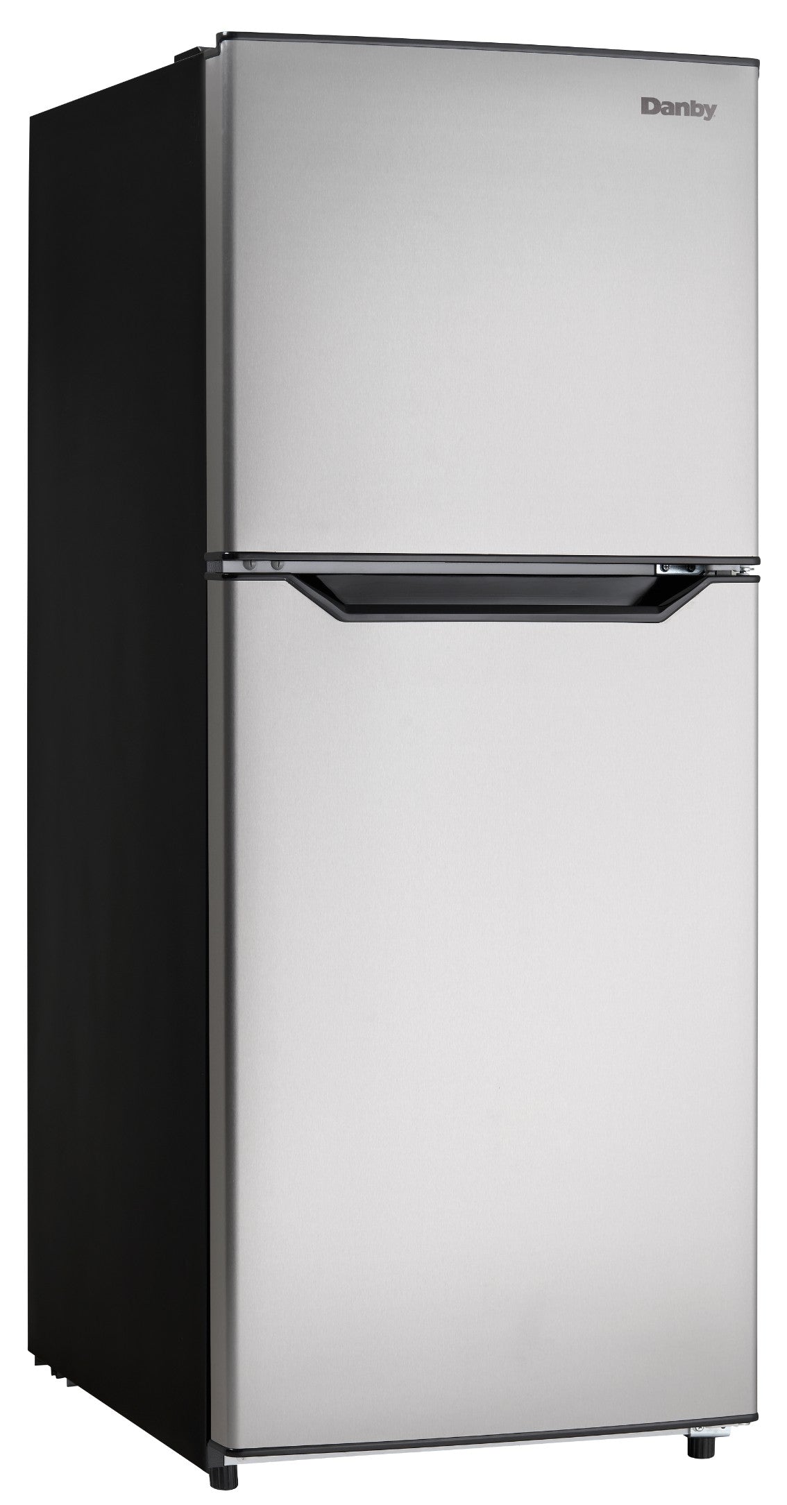 Danby DFF116B2SSDBR 11.6 cu. ft. Compact Refrigerator - Stainless Steel Top Freezer Apartment Fridge for Small Spaces, Dorms & Studio Kitchens
