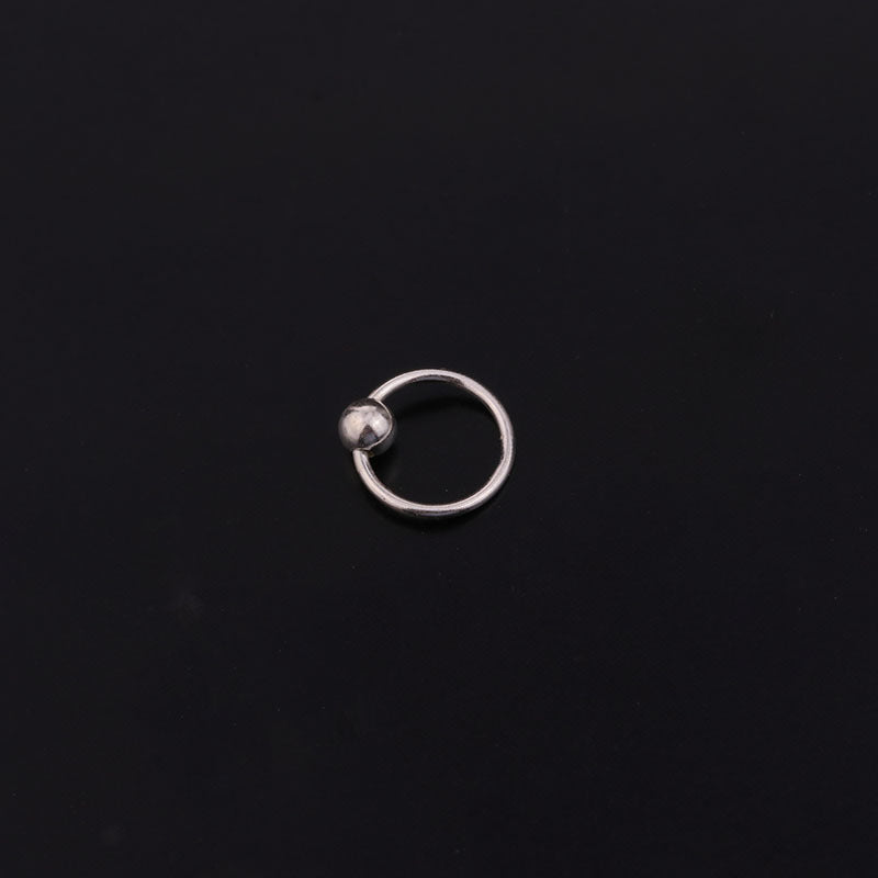 20G Sterling Silver Nose Ring - Cartilage Hoop Piercing Jewelry for Women | Hypoallergenic Nose Stud | Perfect for Everyday Wear, Parties & Gifts
