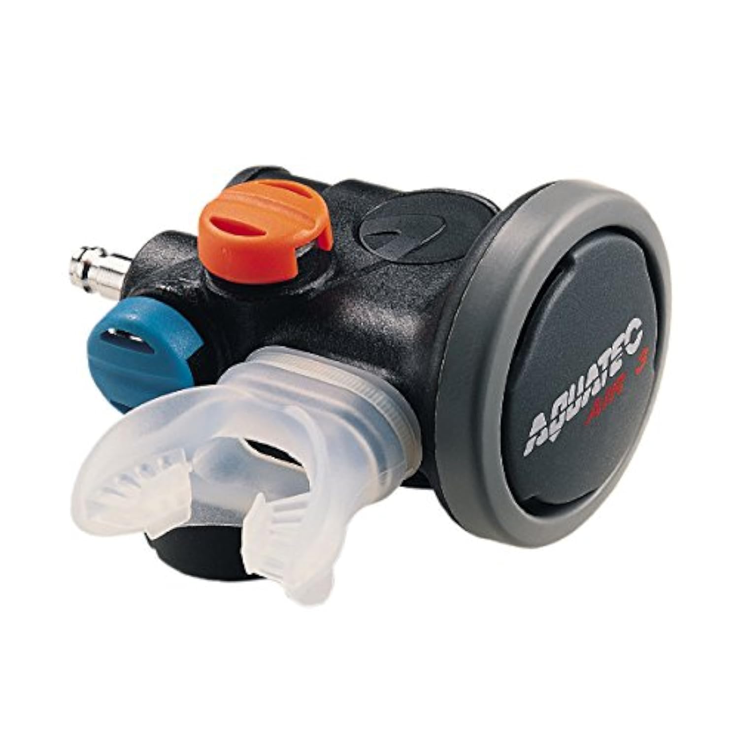 Aquatec AIR-3 Alternate Air Source OCTO Inflator Regulator with Sub Alert - Scuba Diving Gear for Emergency Air Sharing & Buoyancy Control - Perfect for Recreational & Technical Divers