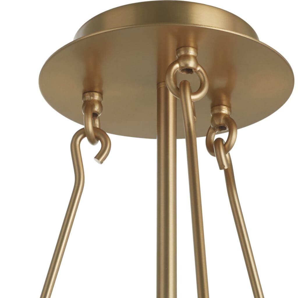 Cyan Design 11627 Noble 6-Light Chandelier in Aged Brass - Elegant Dining Room Lighting for Farmhouse & Traditional Decor