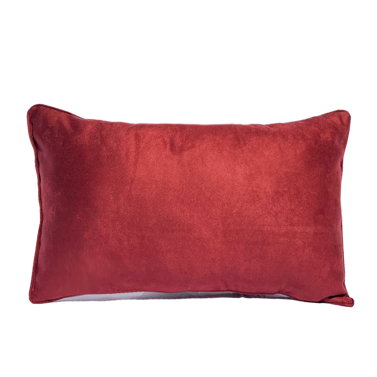 Luxury Faux Suede Decorative Throw Pillows & Bolster Cushions - Soft Velvet Accent Pillows for Sofa, Bed, Couch - Home Decor Living Room & Bedroom Accessories