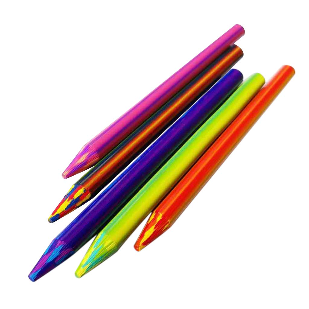 HERORANGE Rainbow Pencils 5.6mm - Art Sketch & School Supplies for Drawing & Office Use