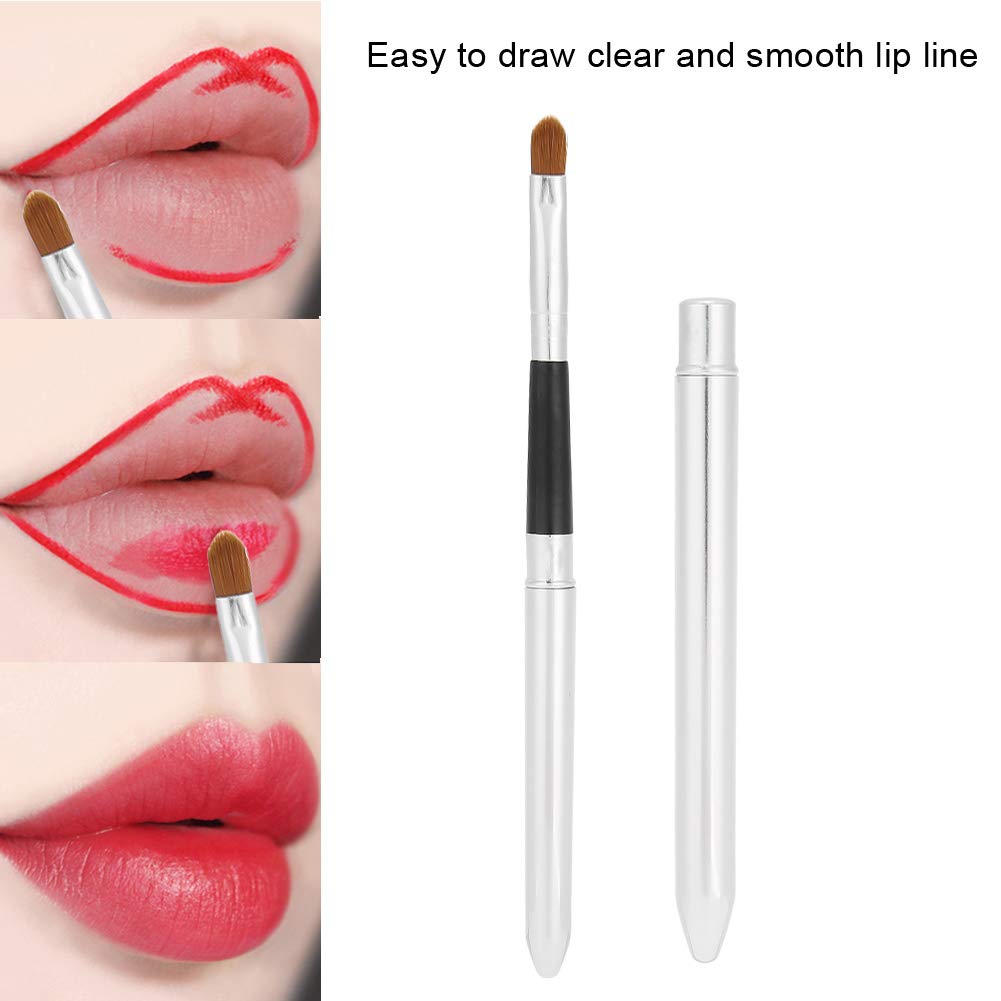 Professional Lip Brush - Precise Makeup Tool for Lips & Under Eye - Beauty & Cosmetics