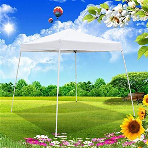 3 Pack Portable Waterproof Folding Camping Tent - Lightweight Compact for Outdoor, Beach, Picnic & Emergency Shelter - White