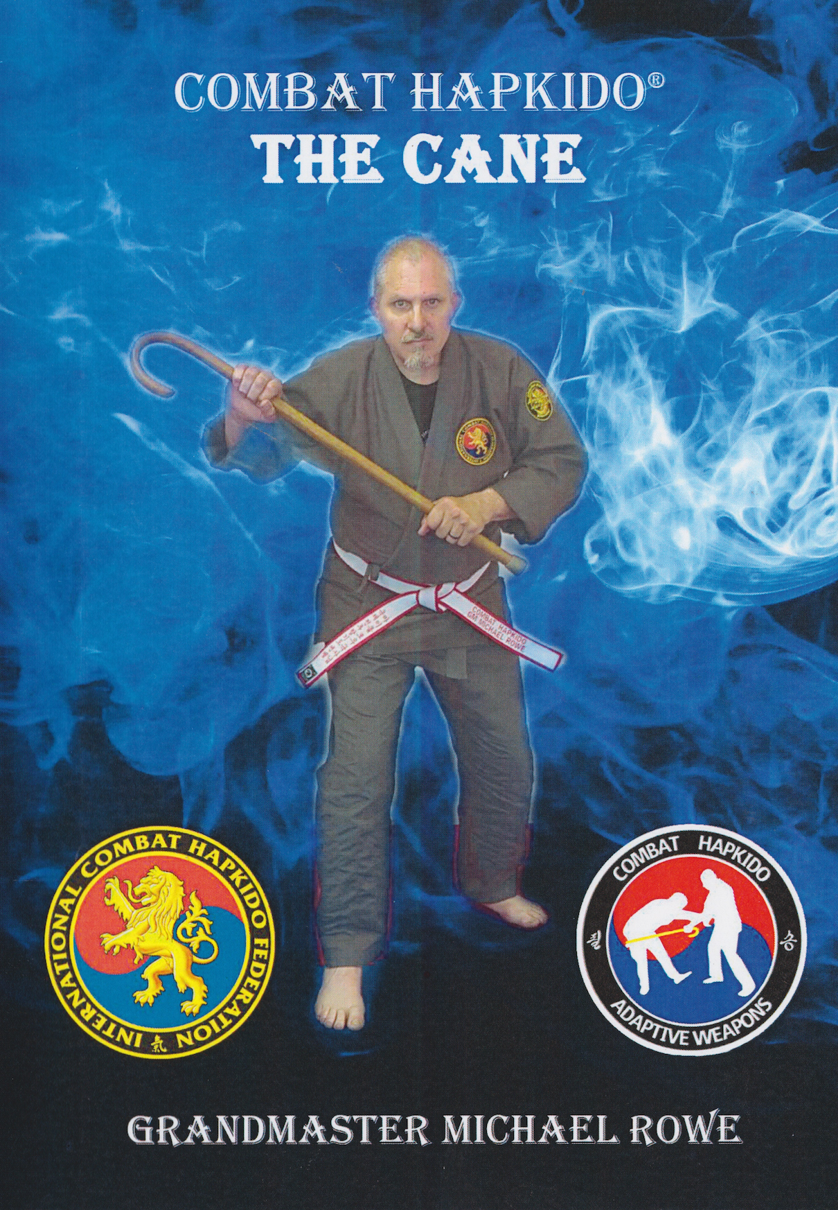 Combat Hapkido The Cane 2 DVD Set by Michael Rowe - Self Defense Training & Martial Arts Techniques for Home Practice