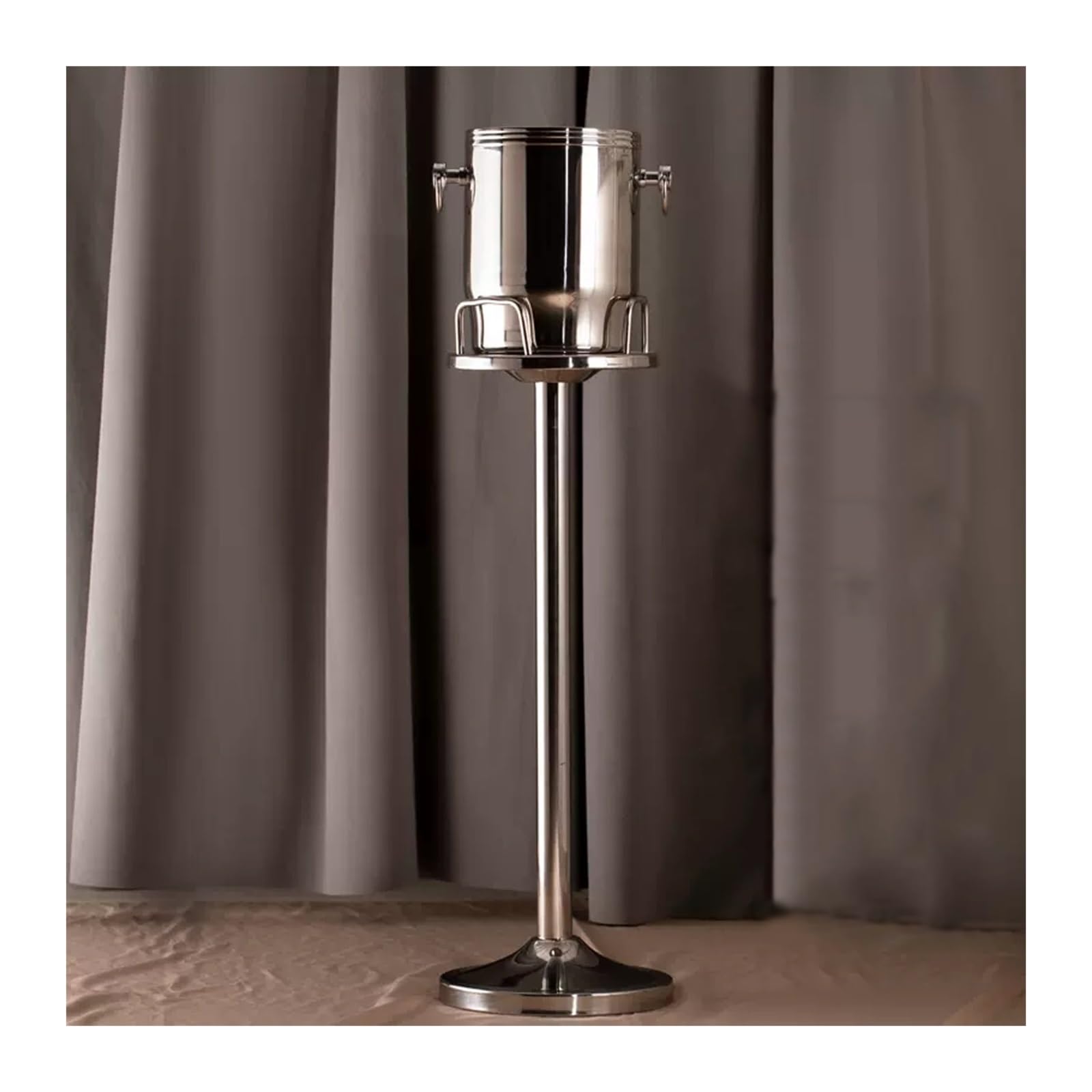 Premium Stainless Steel Insulated Ice Bucket with Stand - Wine & Champagne Cooler for Parties, Weddings, Bars, KTV, BBQ | Keeps Drinks Cold for Hours | Perfect for Outdoor Events & Home Entertaining