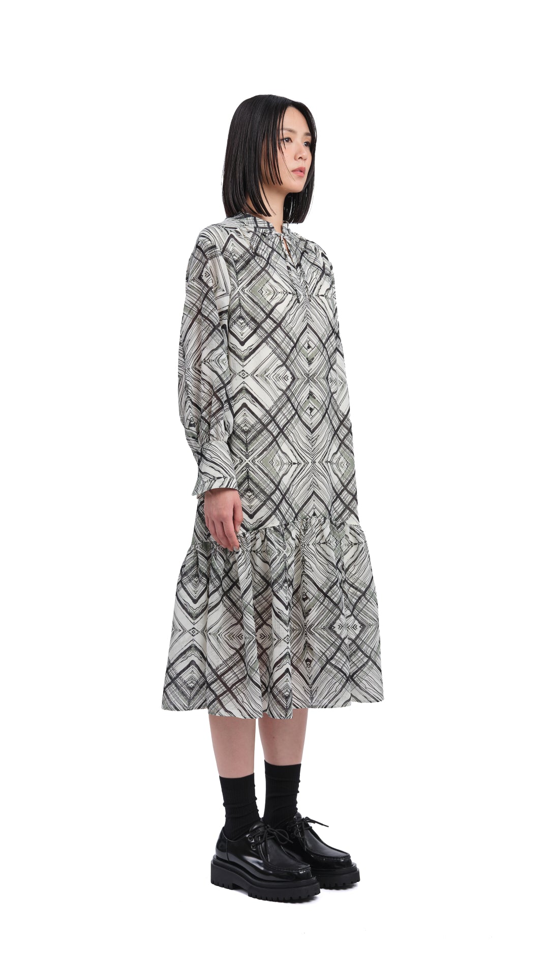 Handmade Checker Print Shirt Dress for Women - Stylish Casual & Office Wear - Perfect for Summer Outfits, Beach Vacations, and Everyday Fashion