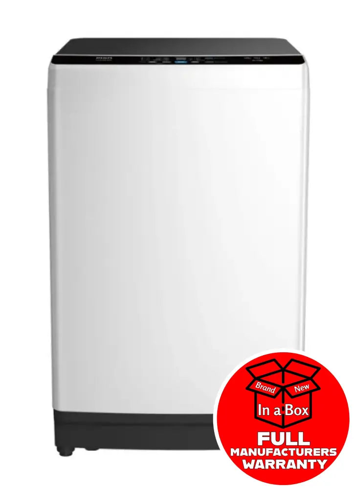 CHiQ WTL65FDW 6.5kg Top Load Washing Machine - Energy Efficient, Compact Laundry Washer for Small Spaces, Perfect for Apartments, Dorms & RVs (White)