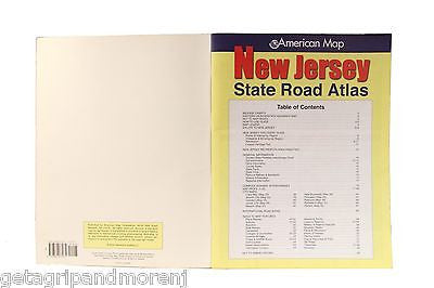 New Jersey State Road Atlas - Detailed USA Travel Map for Road Trips & Navigation - Perfect for Tourists, Commuters & Adventure Seekers