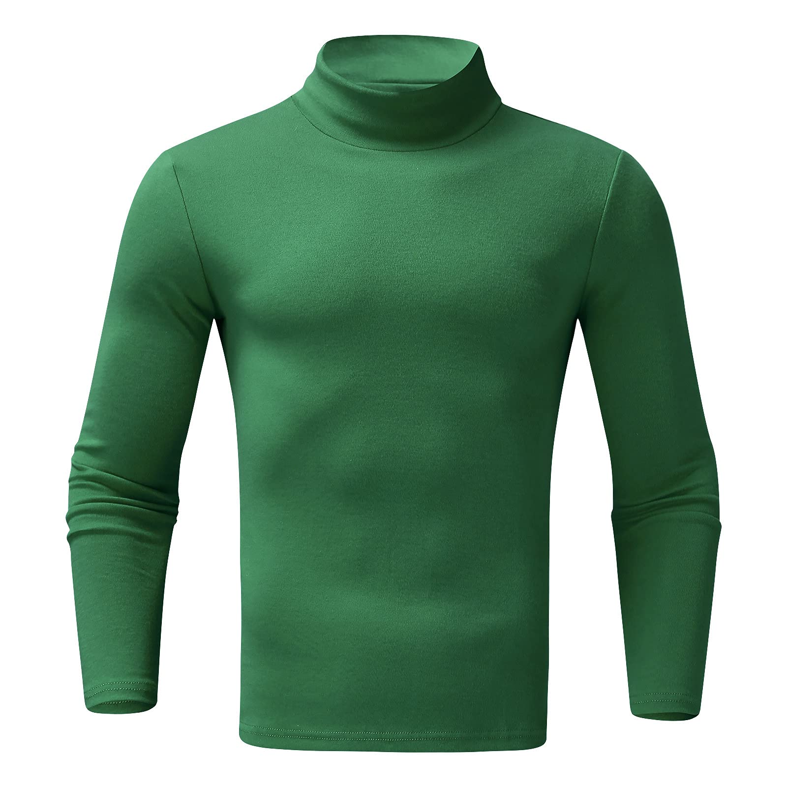 Men's Thin Solid Color Pullover Long Sleeve Shirt - Casual Spring & Autumn Top Blouse for Work, Dating & Outdoor Activities