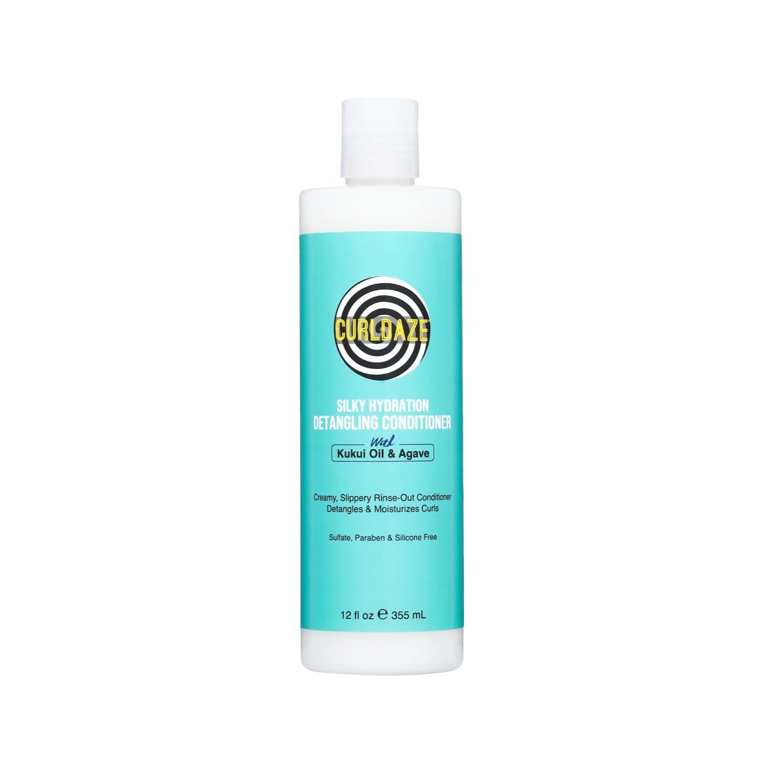 Silky Hydration Creamy Hair Conditioner with Kukui Oil - Rich in Omega-3, Vitamins A, C & E for Stronger Hair - Agave Infused for Luxurious Shine - Perfect for Dry, Damaged & Curly Hair - Daily Moisturizing Treatment for Smooth & Healthy Locks