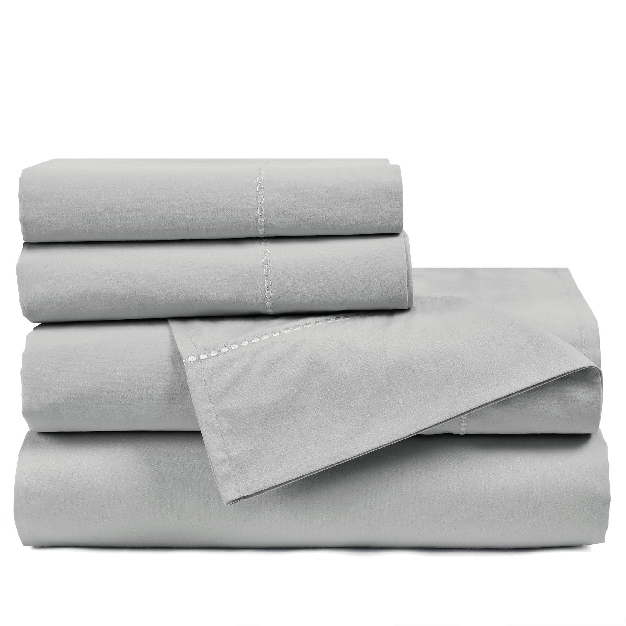 Premium Aria Dots 100% Cotton Bed Sheet Set - Soft Breathable Bedding for Comfortable Sleep - Perfect for Master Bedroom, Guest Room & Dormitory