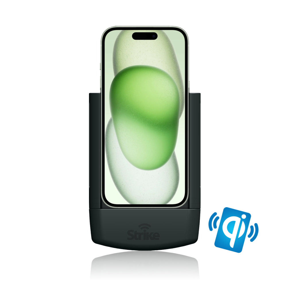iPhone 15 Plus Car Mount with Wireless Charging - Universal Phone Holder for Car Dashboard & Air Vent - Perfect for Hands-Free Driving & GPS Navigation