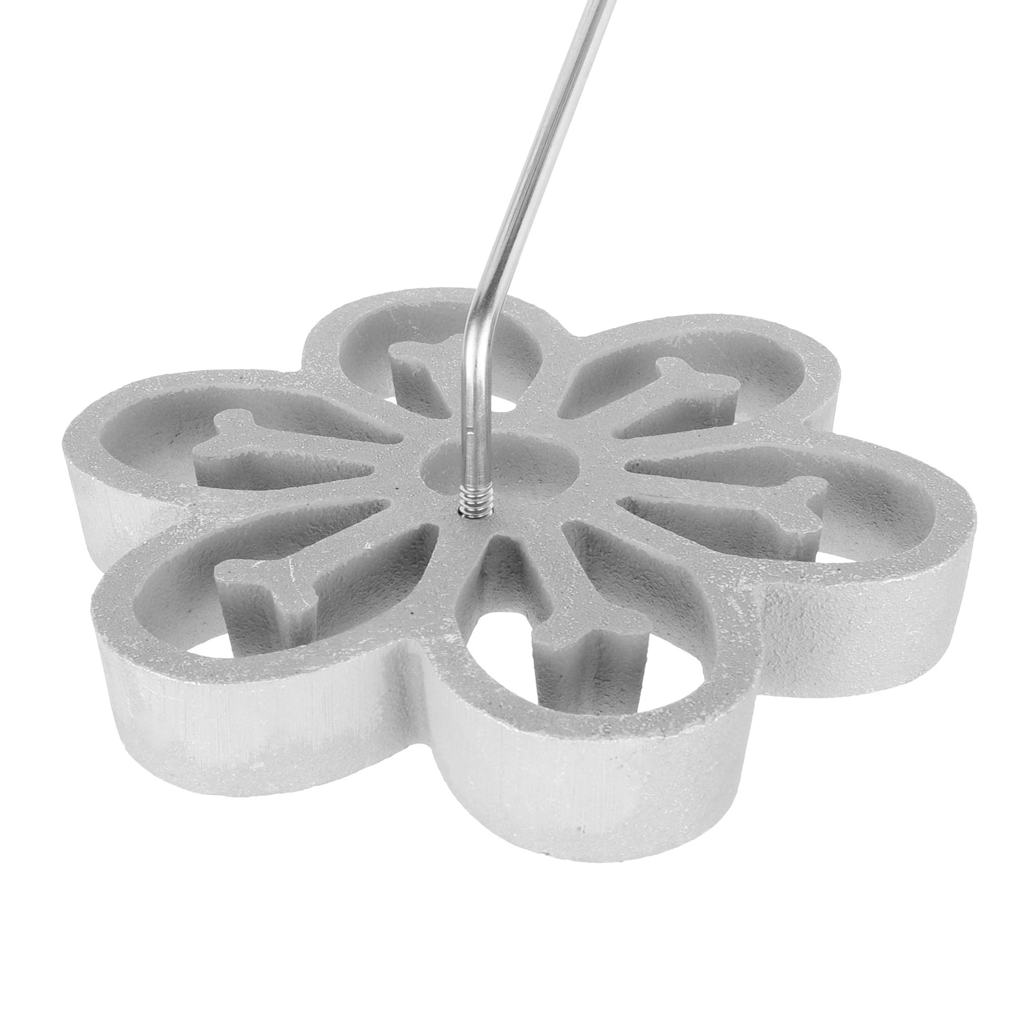 O'Creme Rosette Iron Flower Veining Tool - Professional Cake Decorating Kit for Stunning Floral Designs | Perfect for Wedding Cakes, Birthday Desserts & Baking Enthusiasts