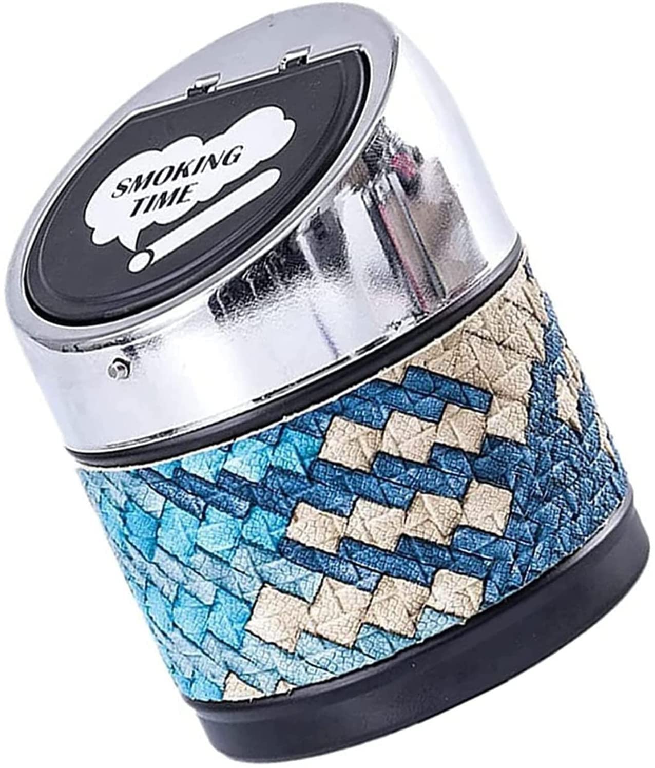 Portable Car Ashtray - Detachable Stainless Steel Smokeless Ashtray for Car, Home, Office & Travel | Indoor & Outdoor Use | Perfect for Road Trips, Camping & Smoking Areas