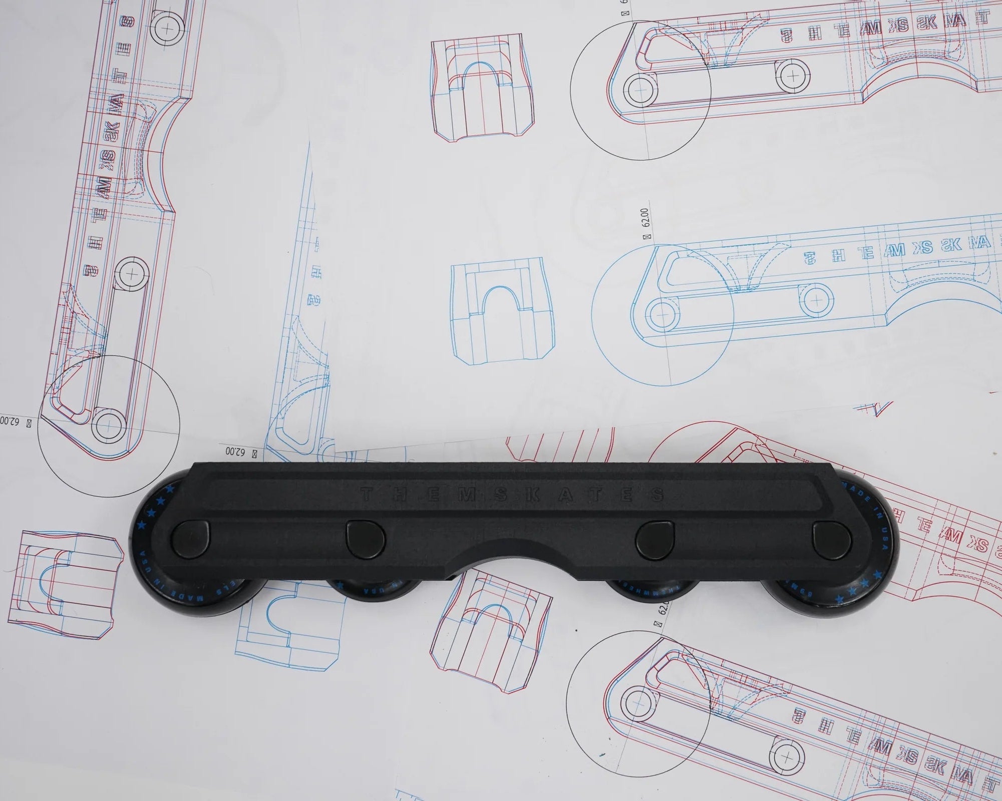 Premium Anti-Rocker Street Frames for Aggressive Skating - Black | Durable Skateboard Frames for Street Tricks, Park Riding & Urban Skating