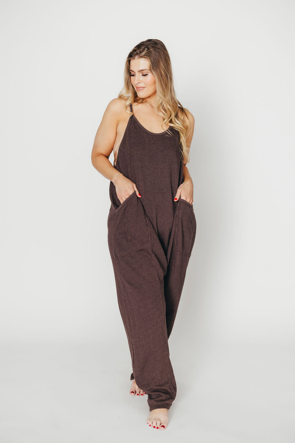 Raelynn Women's Casual Jumpsuit in Washed Black - Stylish One Piece Romper for Everyday Wear, Date Night & Summer Outfits