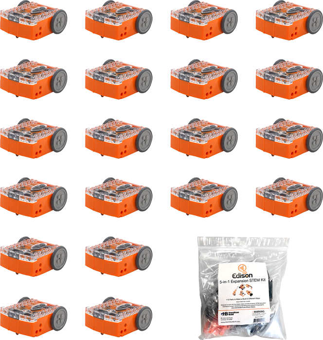 Edison Educational Robot Kit by HamiltonBuhl - STEM & Coding Robotics for Kids | Learn Programming, Electronics & Engineering | Perfect for Classroom, Homeschool & Maker Projects