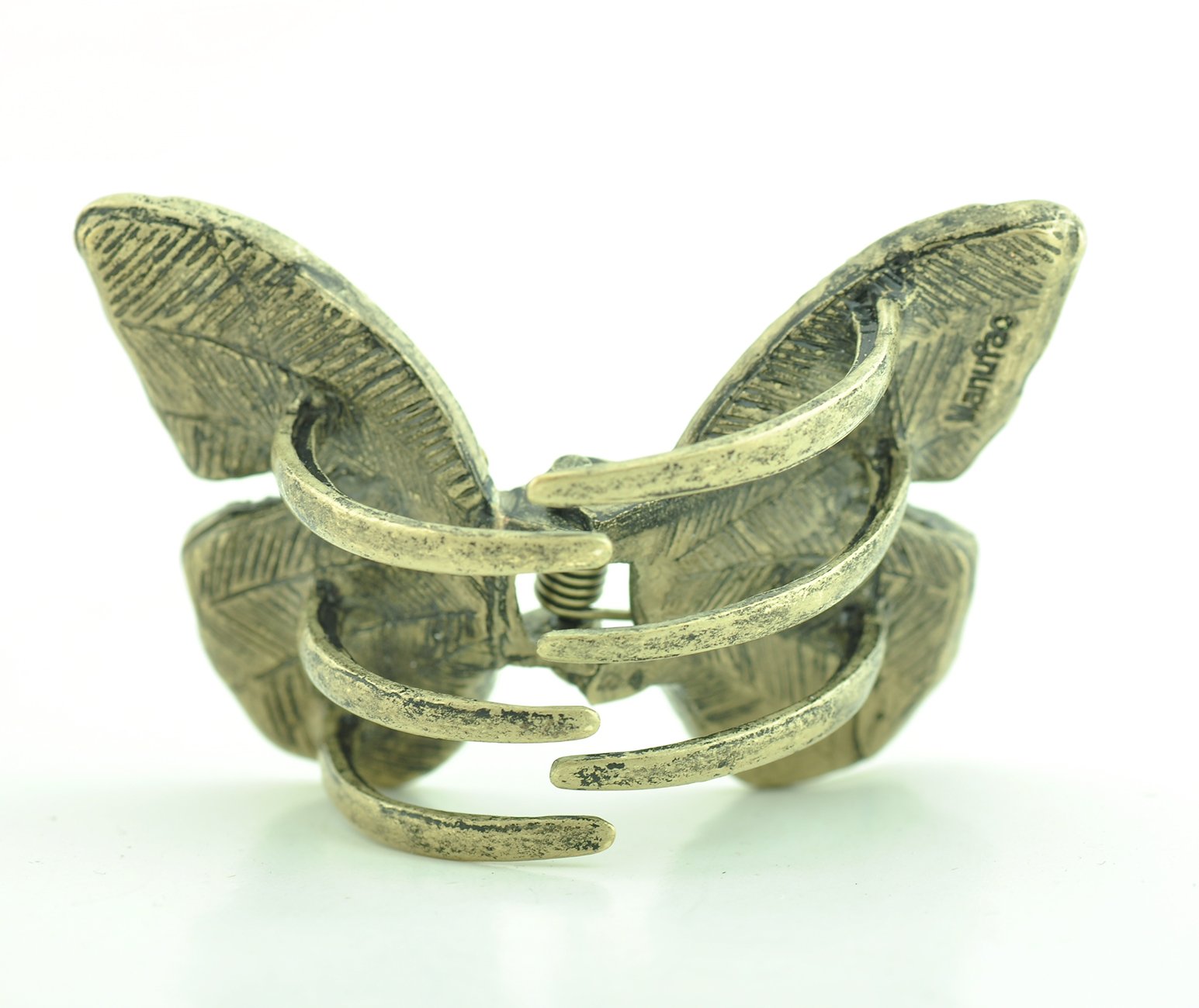 Large Jaw Clips Butterfly Hair Claw - Bronze Fuchsia Hair Clips for Women, Girls | Perfect for Ponytails, Buns & Updos | Salon Quality Hair Accessories