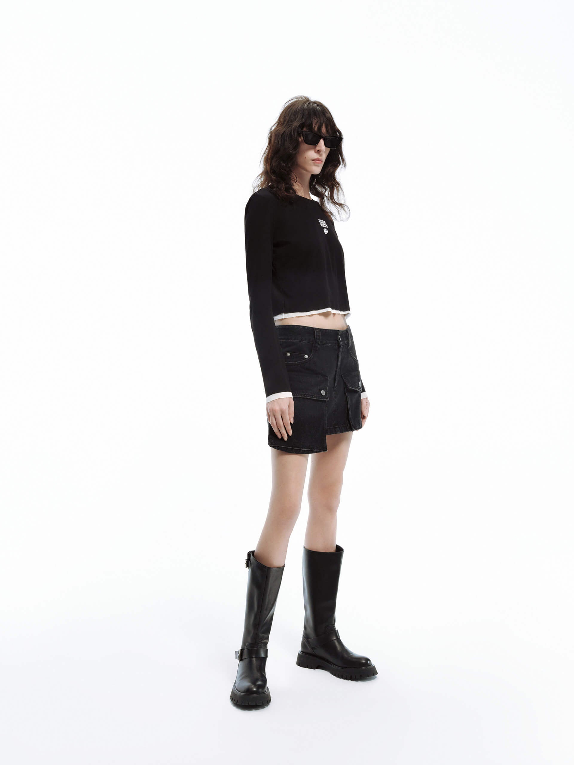 Stylish Cargo Pocket Mini Skirt for Women - Trendy Utility Skirt with Functional Pockets - Perfect for Casual Outfits, Streetwear & Outdoor Adventures