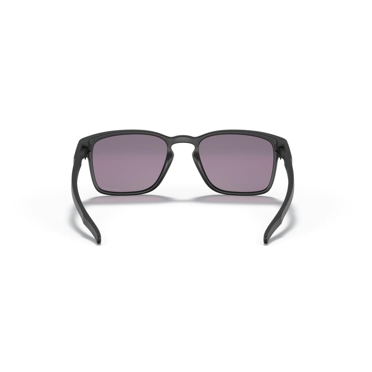 Oakley Latch Squared Sunglasses - Matte Black Frame with Prizm Grey Lenses - Low Bridge Fit (Model 0OO9358 935813) - Perfect for Running, Cycling & Outdoor Sports