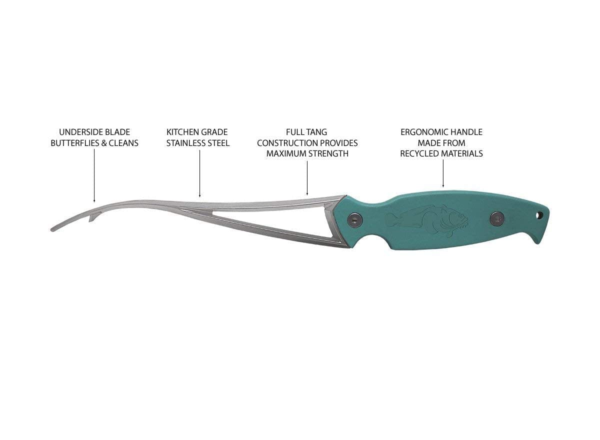 Toadfish Outfitters Premium Stainless Steel Shrimp Cleaner & Deveiner Tool - Effortless Shelling & Cleaning for Shrimp, Crab, and Seafood - Perfect for Home Cooking, Restaurants, and Outdoor BBQs