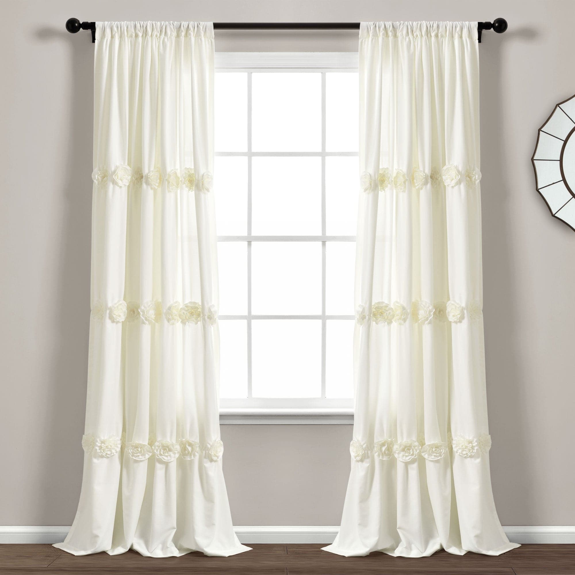 Elegant Darla Window Curtains for Living Room & Bedroom - Blackout Thermal Insulated Drapes for Home Decor - Perfect for Privacy, Light Control & Energy Saving