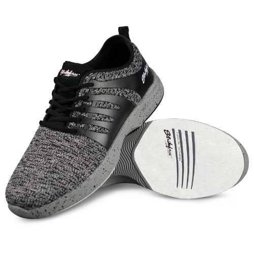 KR Strikeforce Commander Charcoal Men's Bowling Shoes - Premium Performance for League & Tournament Play - Comfortable Sliding Sole for Serious Bowlers