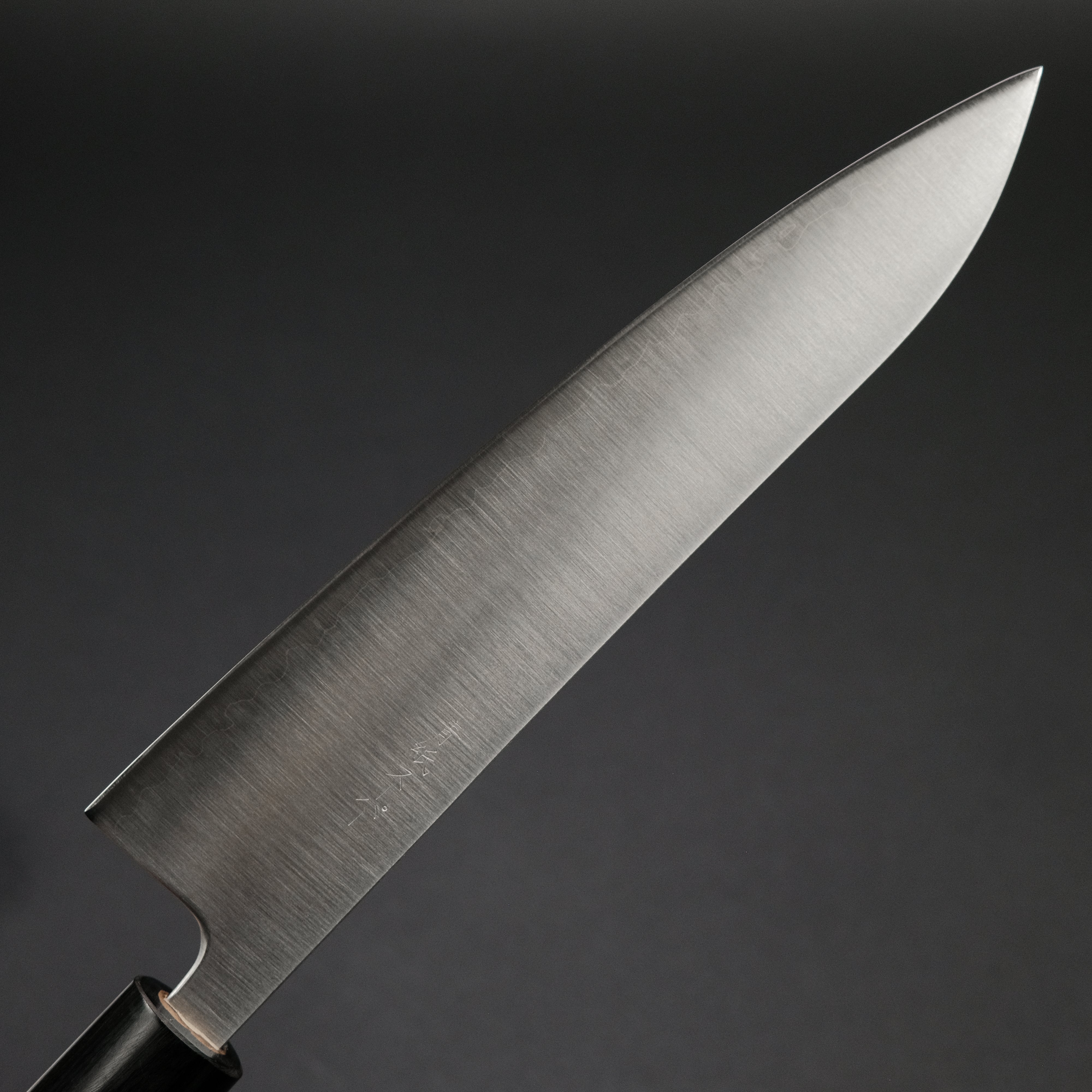 Premium Akifusa Blue Super Gyuto 210mm Japanese Chef Knife with Kebony Handle - Perfect for Sushi, Meat Cutting & Professional Kitchen Use