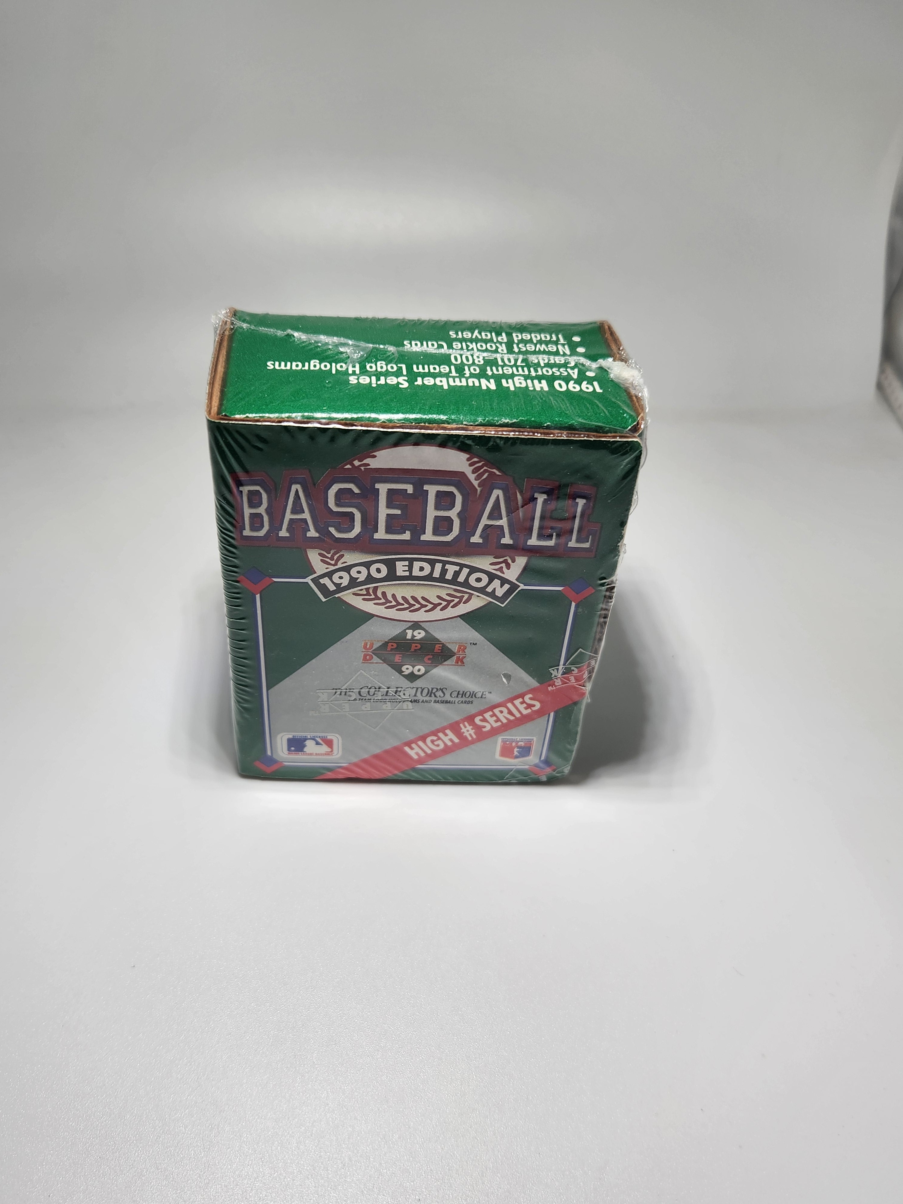 1990 Upper Deck Baseball High Number Factory Set - Complete Baseball Card Collection for Collectors & Fans - Perfect for Display, Trading & Investment