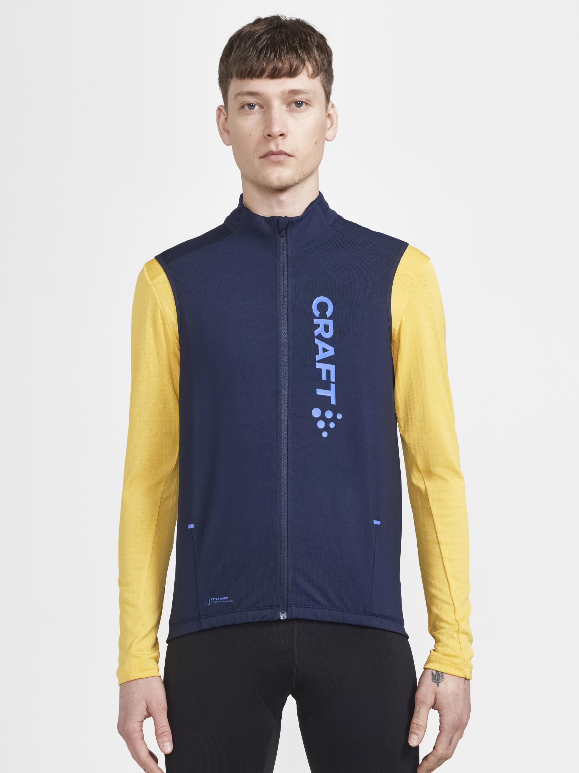 Men's Core Sub Z Cycling Vest - Lightweight Reflective Windproof Bike Vest for Outdoor Cycling & Running - Perfect for Cold Weather Training & Commuting
