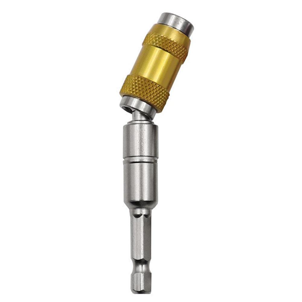 Magnetic Pivot Drill Bit Holder - Quick Release Flexible Screwdriver Bit Holder for Tight Spaces & Corners | Perfect for DIY Projects, Home Repairs & Professional Use