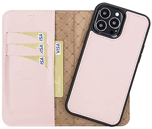 VENOULT Magnetic Detachable Wallet Case for iPhone 14 Pro MAX/14 Pro/14 Plus/14 - RFID Blocking Card Holder with Magsafe Wireless Charging Compatibility (Fits iPhone 13 Pro MAX 6.7