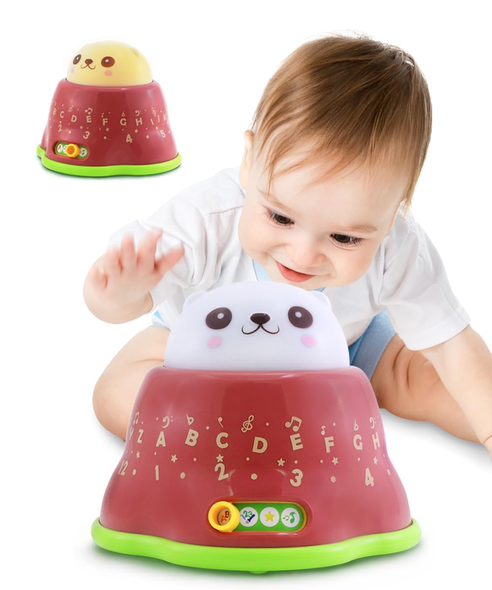 Best Learning Whack & Learn Mole - Interactive Light-Up Educational Toy for Babies & Toddlers 6+ Months - Musical Birthday Gift for Boys & Girls - Perfect for Early Learning & Sensory Development at Home or Daycare
