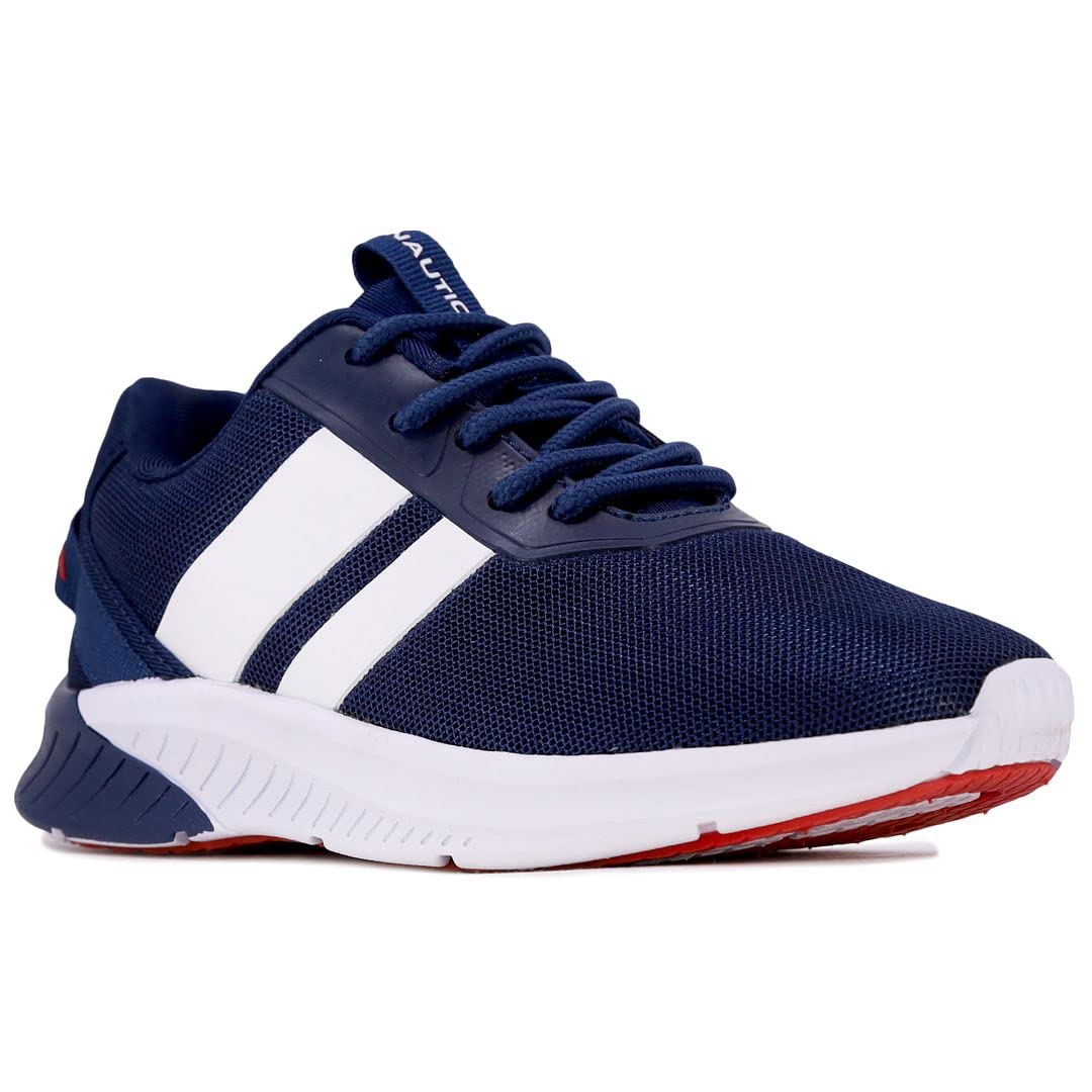 Nautica Kids Lace Up Sneakers - Comfortable Running Shoes for Boys & Girls - Little Kid & Big Kid Sizes - Perfect for School, Playground & Daily Activities