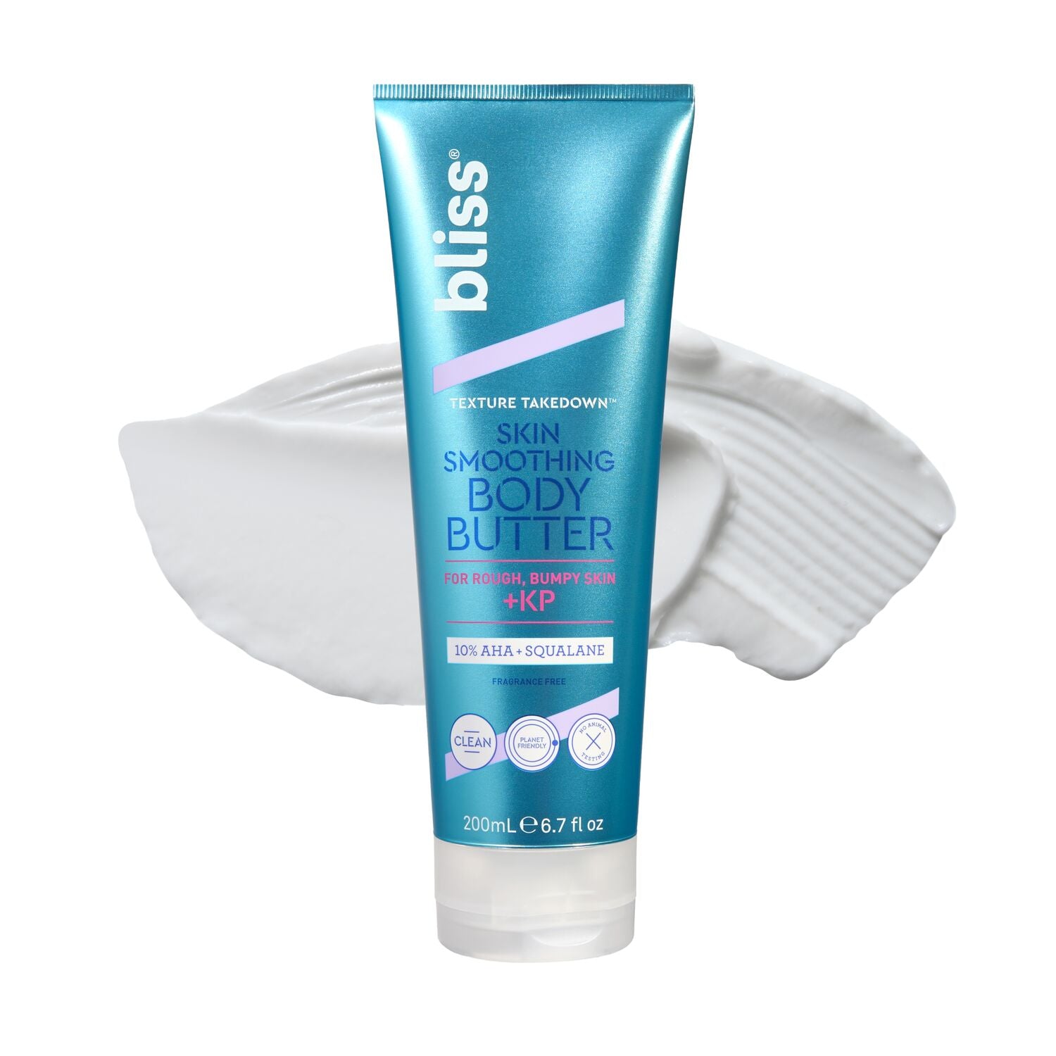 Texture Takedown Skin Smoothing Body Butter - Ultra Hydrating & Exfoliating Lotion for Dry, Rough Skin - Perfect for Post-Shave, After Sun Care & Daily Moisturizing
