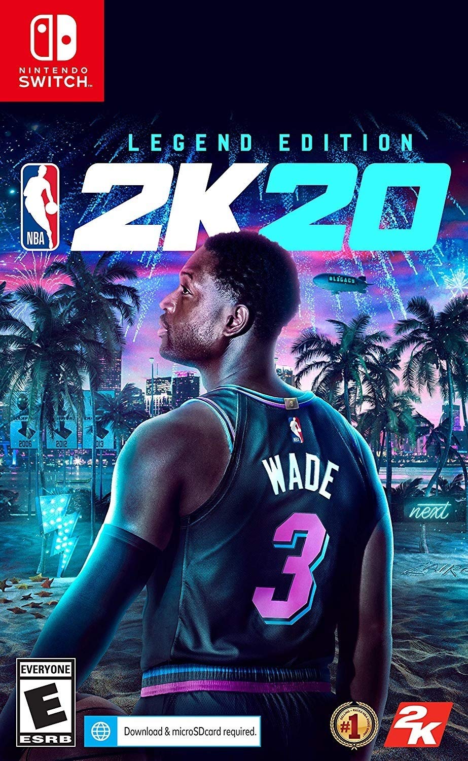 NBA 2K20 Legend Edition for Nintendo Switch - Authentic Basketball Simulation Game with Exclusive Content | Perfect for Gaming Enthusiasts & NBA Fans