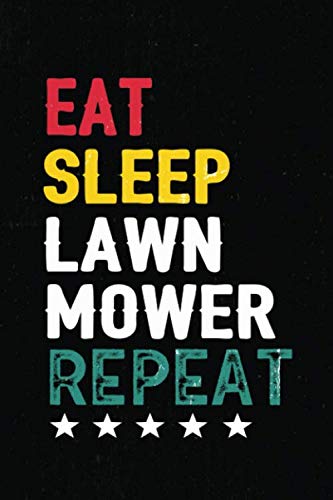 Funny Lawn Mower Notebook - Vintage Style Journal Gift for Men & Women | Perfect for Gardening Enthusiasts, Outdoor Lovers & DIY Landscapers