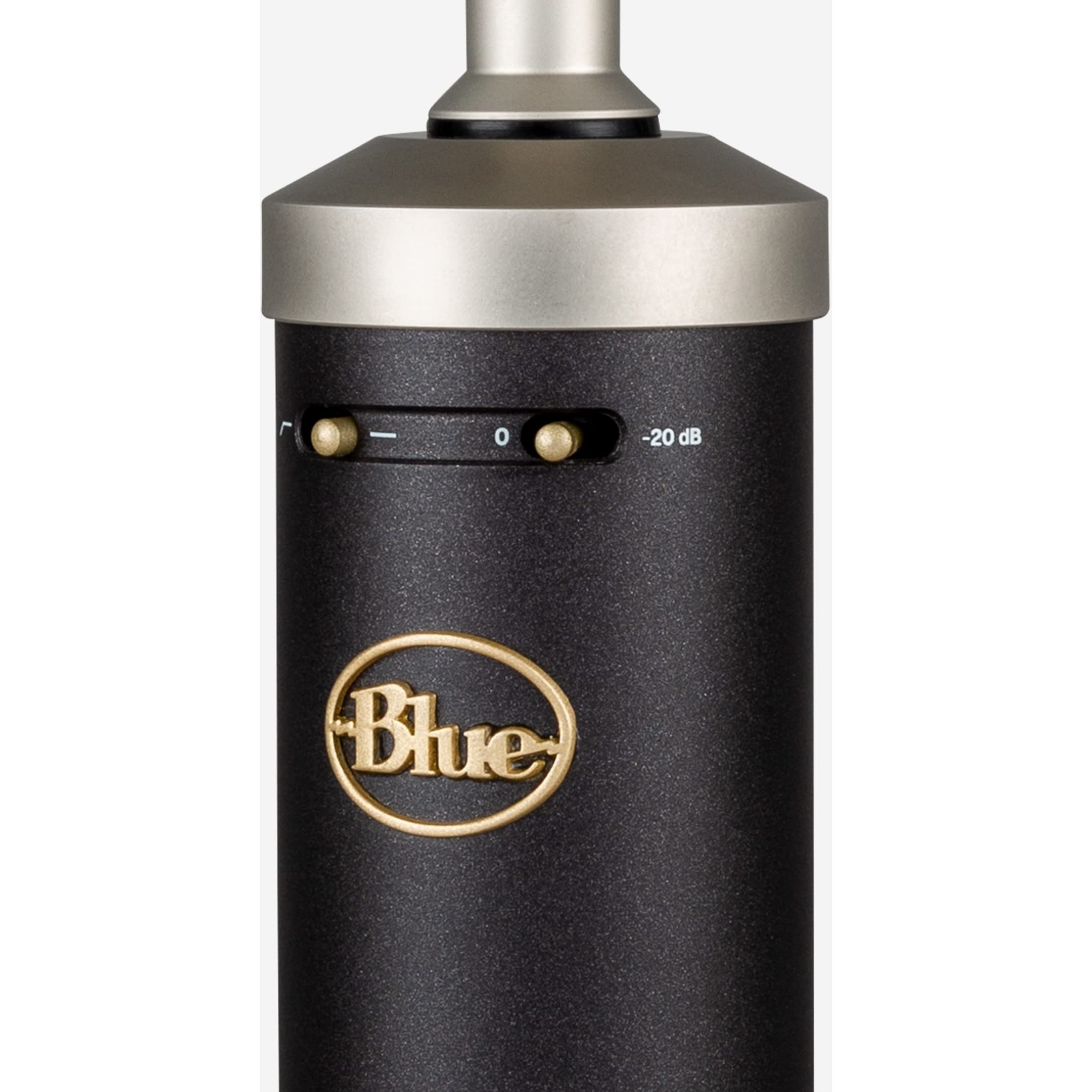 Blue Baby Bottle XLR Cardioid Condenser Microphone - Professional Studio Recording, Live Streaming, Podcasting & Gaming Mic with Large Diaphragm, Shock Mount & Case - Perfect for Home Studios, Voiceovers & Content Creation