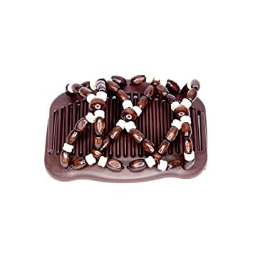 KAVIN Double-Sided Hair Comb Clip Bun Maker - Hair Styling Tool for Women & Girls - Multi-Color (M4) - Perfect for Updos, Ponytails & Everyday Hairstyles
