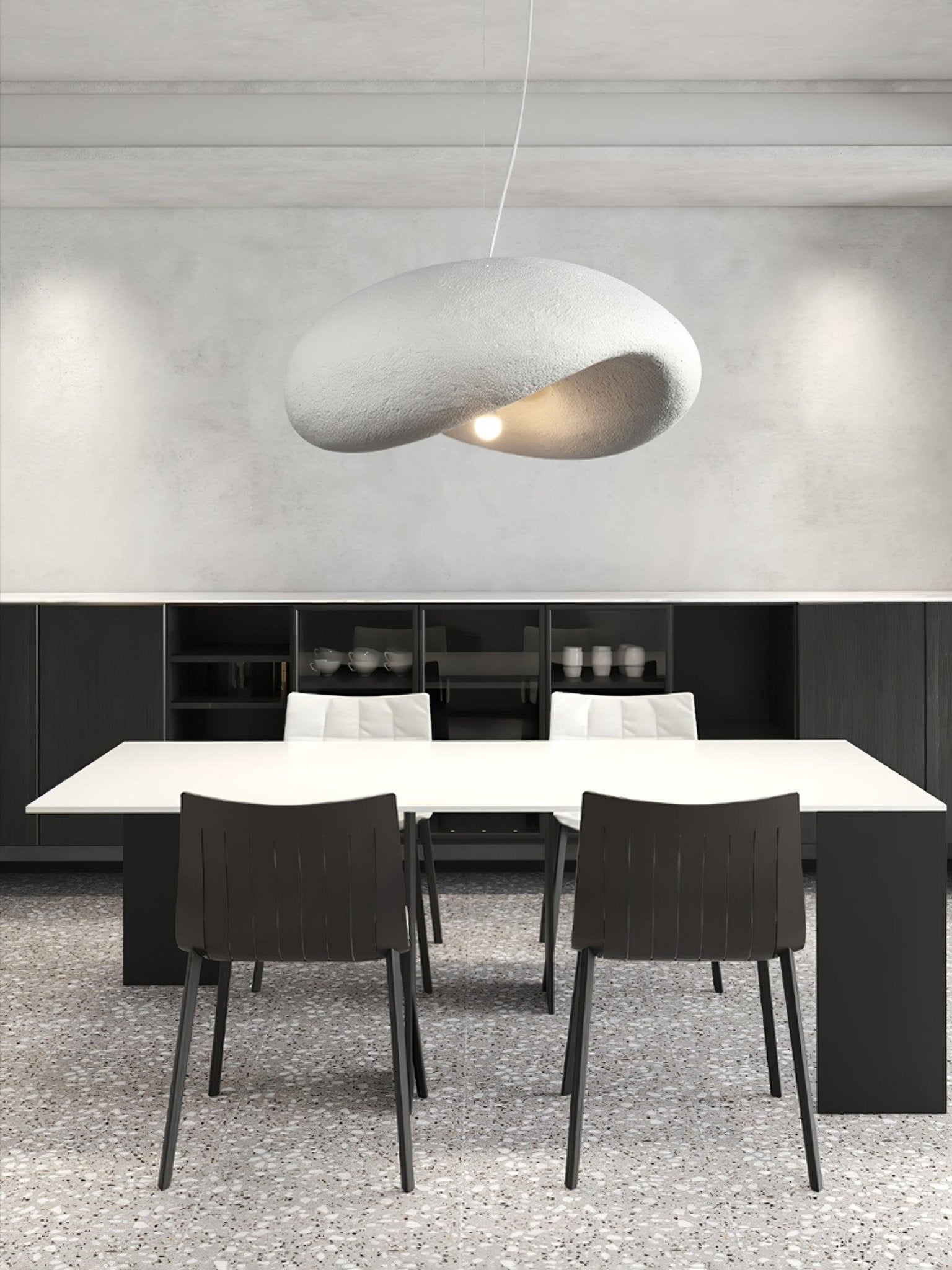 Stylish Dunia Pendant Lamp - Modern Handcrafted Hanging Light Fixture for Dining Room, Kitchen Island, or Bedroom Decor