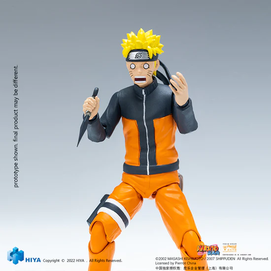 1/12 Scale Naruto Uzumaki Action Figure - 6