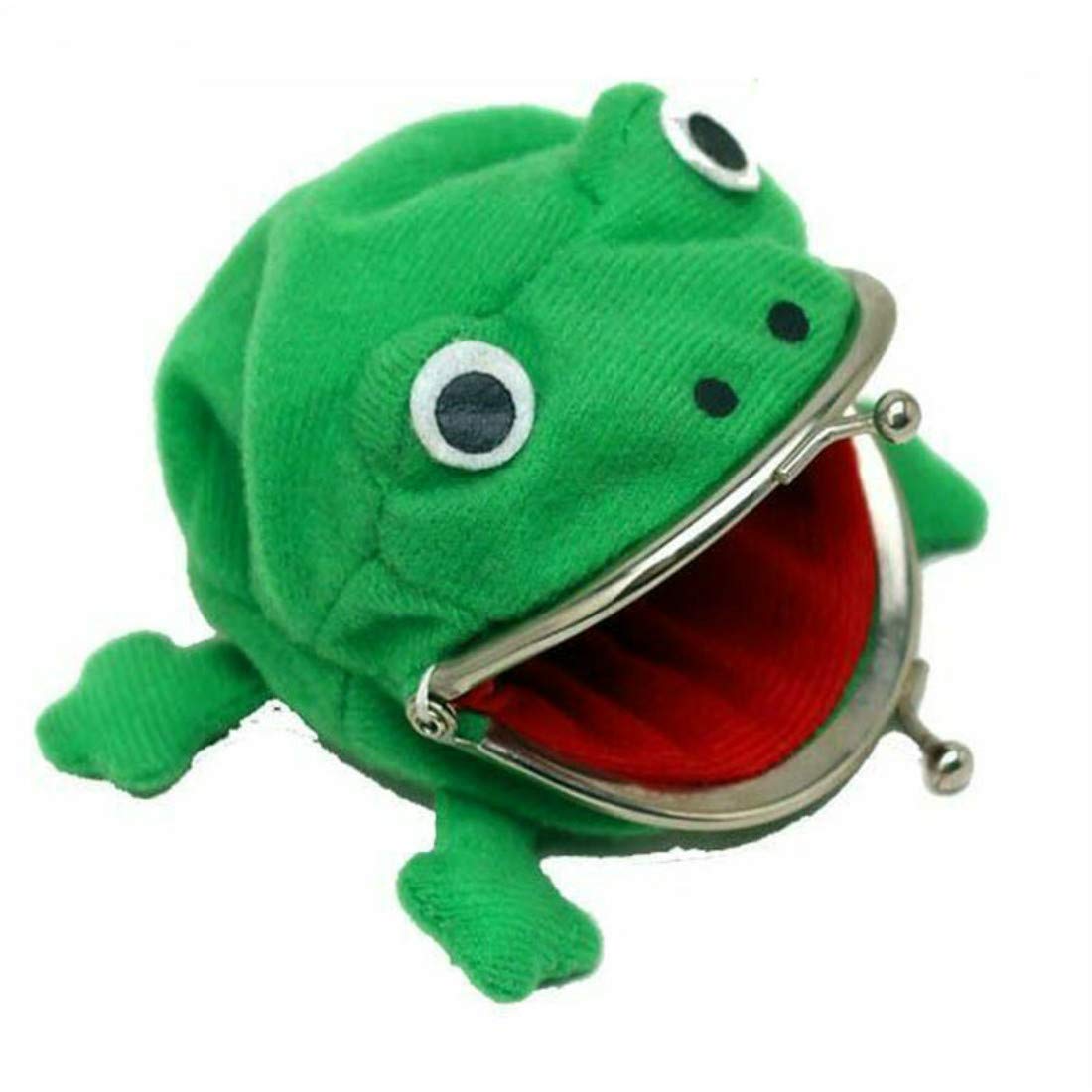 Naruto Frog Coin Purse - Anime Cosplay Wallet for Manga Fans, Flannel Frog Money Holder - Perfect for Hokage Ninja Costume & Collectors | Great for Conventions, Gifts & Anime Merch Enthusiasts