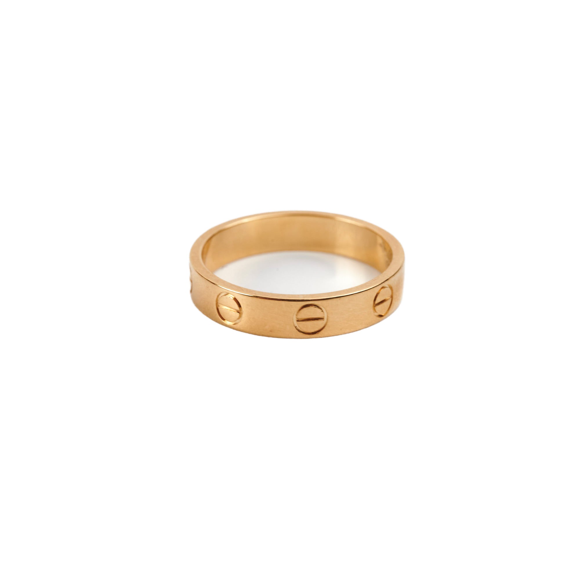 Cartier Small Love Ring 18K Yellow Gold Size 50 - Luxury Wedding Band & Anniversary Gift for Women
