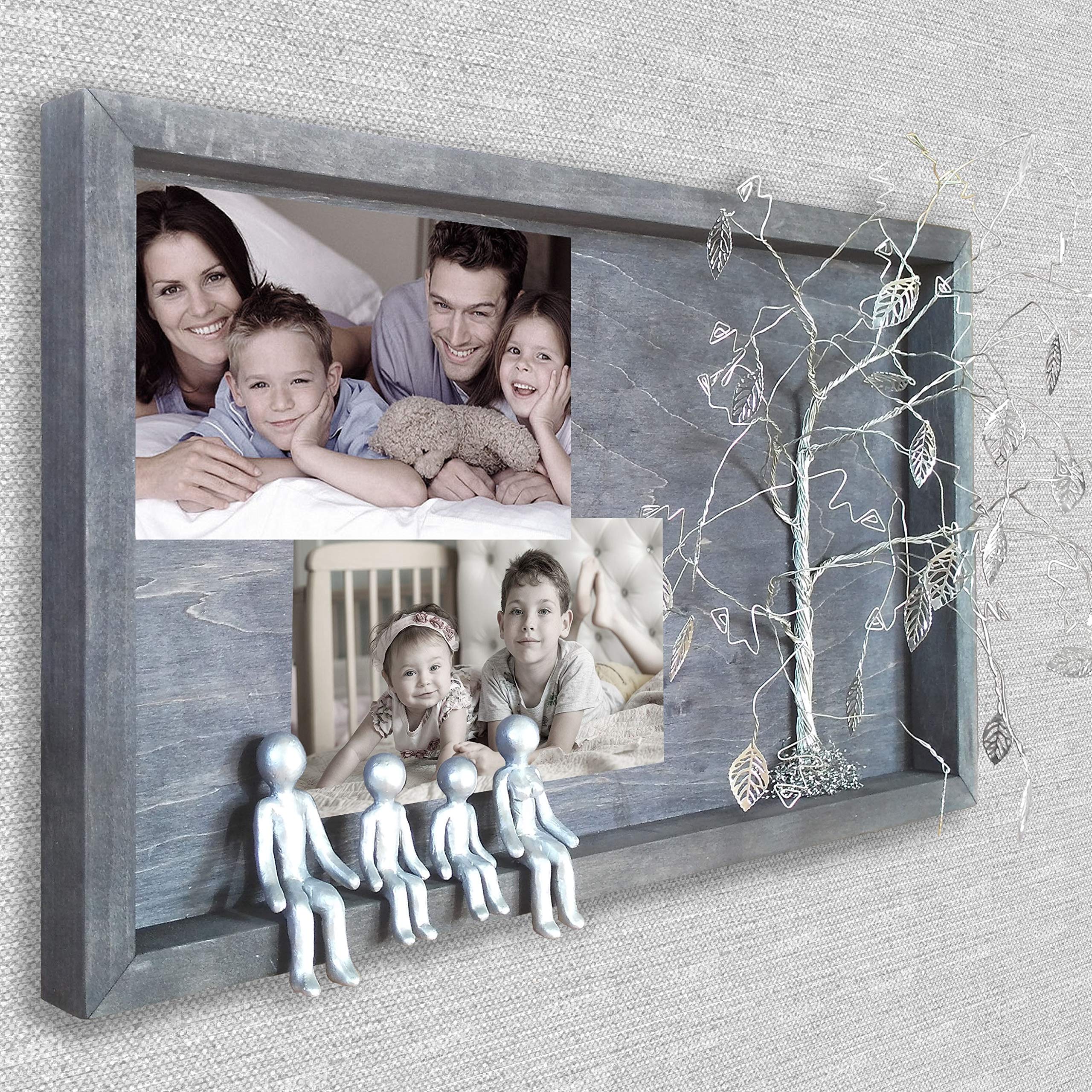 Personalized Silver Steel Anniversary Gifts for Women & Men - 6th, 10th, 11th, 25th, 40th, 60th, 80th Wedding Year - Customized Gift for Wife, Husband & In-Laws | Perfect for Milestone Celebrations & Romantic Surprises
