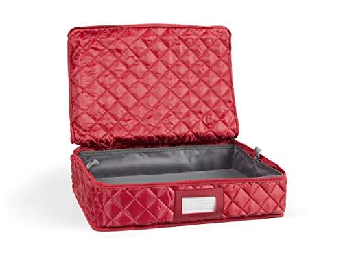 Red Quilted Polyester