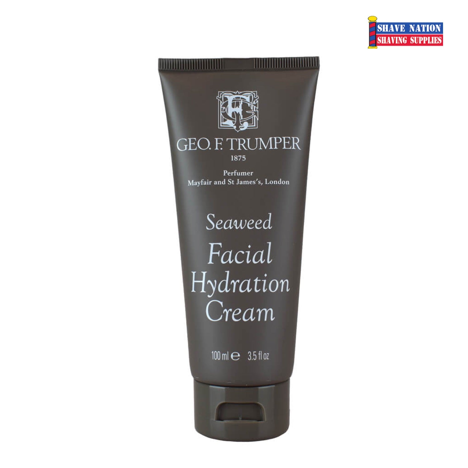 George F Trumper Seaweed Facial Hydration Cream - Moisturizing Face Cream for Men & Women - Hydrating Skincare for Dry & Sensitive Skin - Perfect for Daily Use & Night Routine