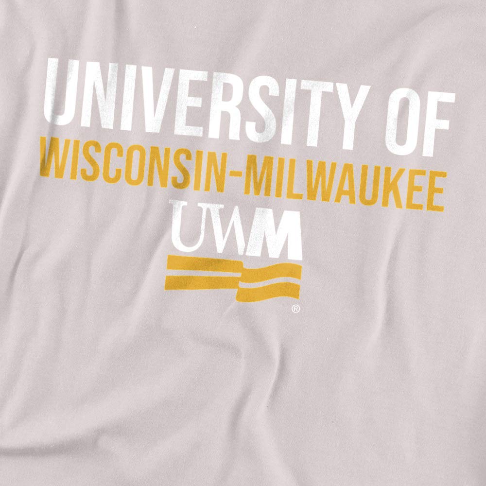 University of Wisconsin-Milwaukee Official Stacked Unisex Adult T-Shirt | Comfortable Cotton Tee for Alumni & Fans | Perfect for Game Day, Campus Wear & School Spirit