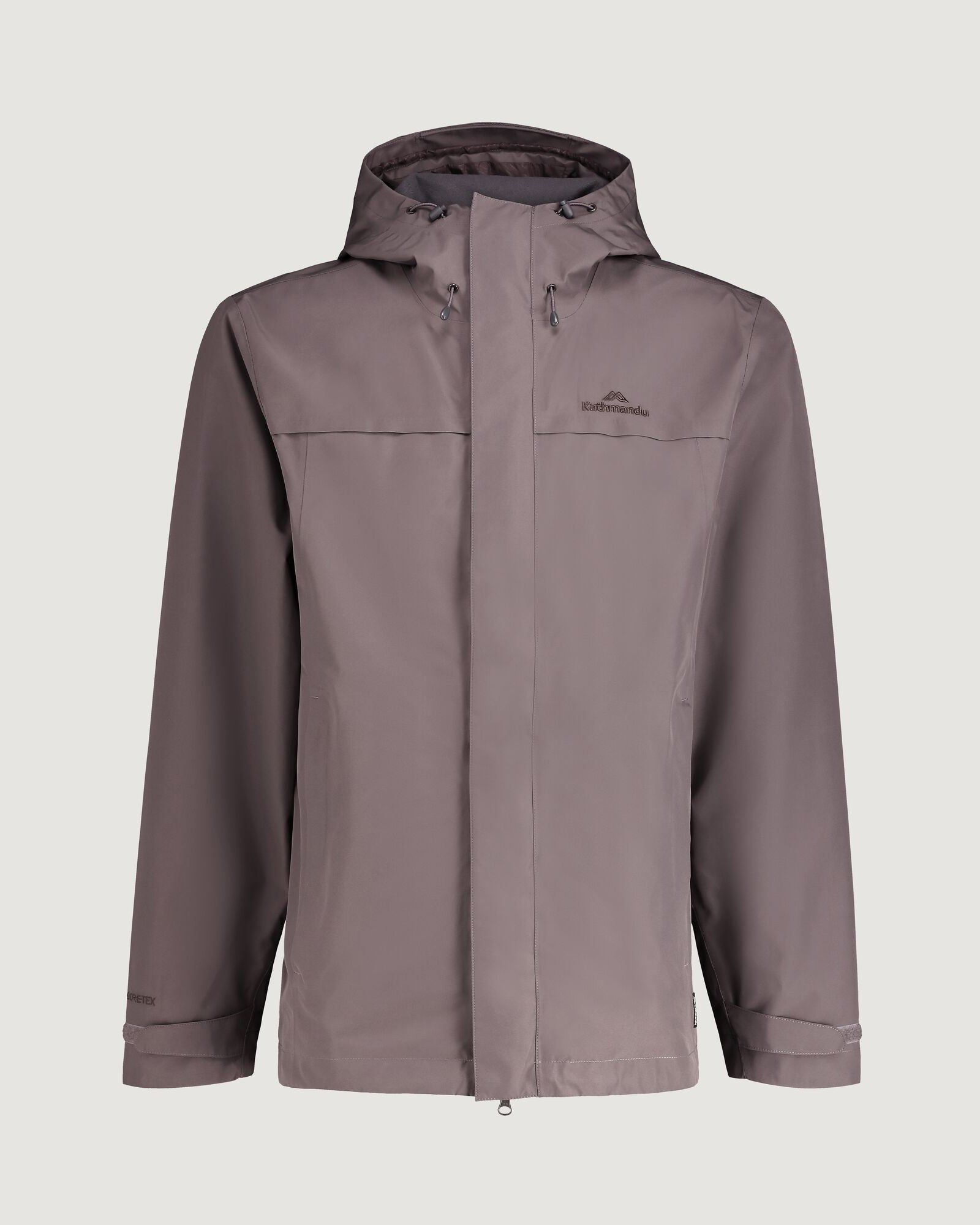 Men's Bealey GORE-TEX® Waterproof Rain Jacket - Light Quartz Color for Hiking, Camping & Outdoor Adventures