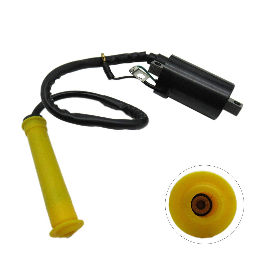 High Performance Ignition Coil Replacement for Honda 400EX TRX400EX Sportrax 1999-2007 - Compatible with 400 400Ex Models - Durable Engine Spark Plug Coil for Off-Road ATV & Dirt Bike Riding